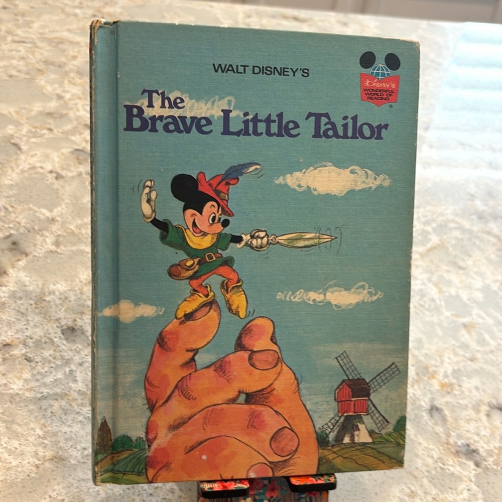Walt Disney’s: The Brave Little Tailor children’s reading book